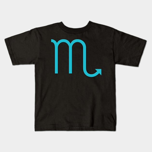 Scorpio Kids T-Shirt by Spazashop Designs